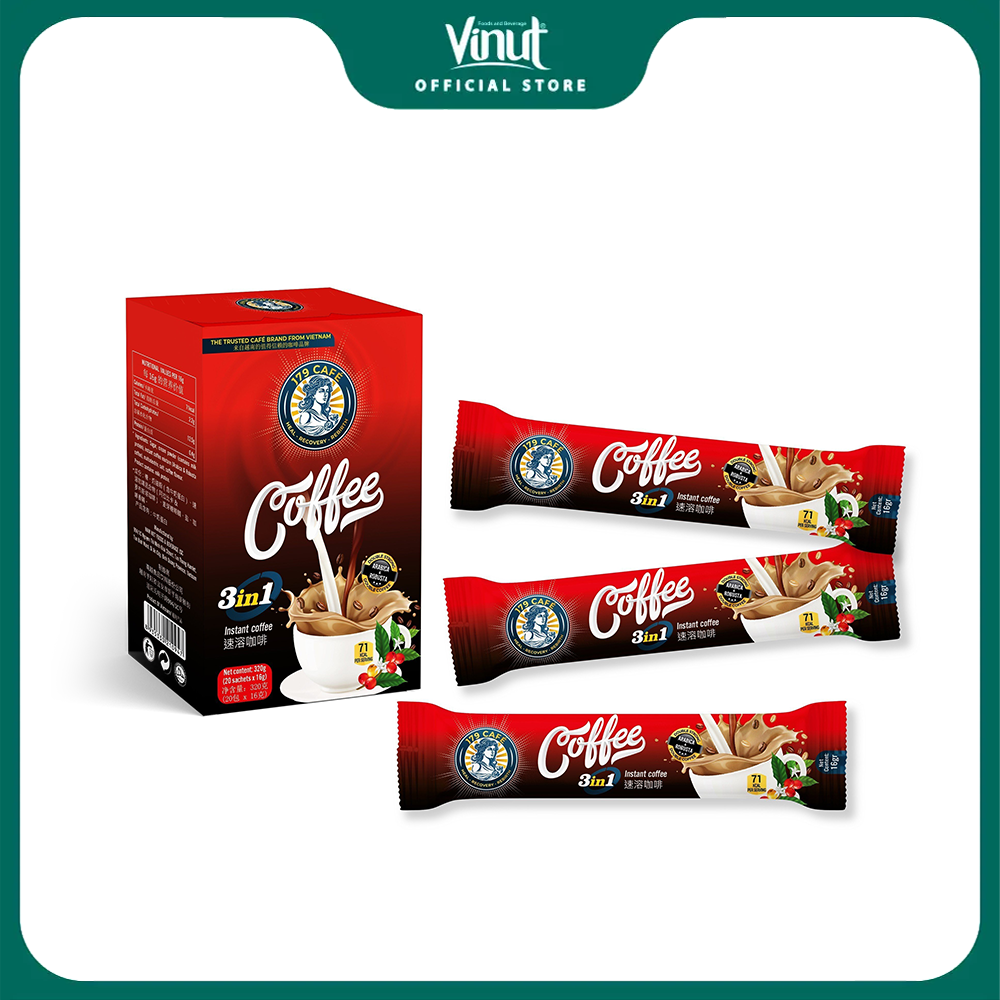 Cafe 3 trong 1 - Nước Giải Khát Nam Việt - Công Ty Cổ Phần Thực Phẩm Và Nước Giải Khát Nam Việt